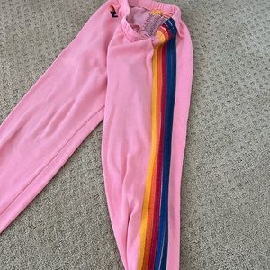 Aviator nation! Pink sweatpants don’t pay retail! Size:S